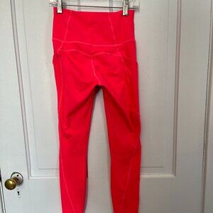 Women's Pure Luxe by Fabletics Leggings Hot Pink FREE shipping Size ?
